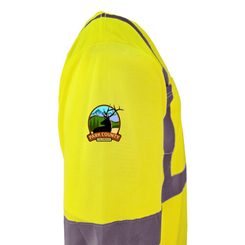 ANSI Class 3 Hi-Visibility Long Sleeve Pocket T-Shirt Thumbnail